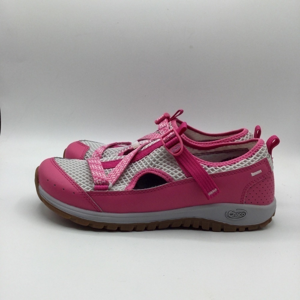 Chaco Unisex-Child Odyssey Sport Walking Hiking Sandal Pink Size 6 - Picture 2 of 9